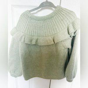 Zara toddler 2-3Y Light Green Sweater